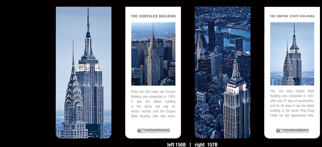 New York Magnetic Bookmarks | Psaris Productions