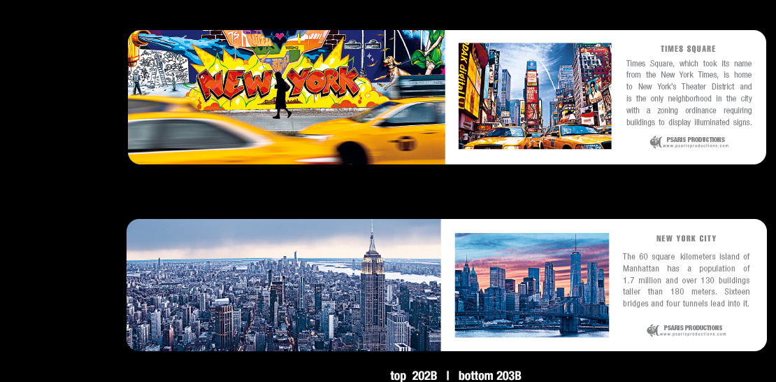 New York Magnetic Bookmarks - Psaris Productions