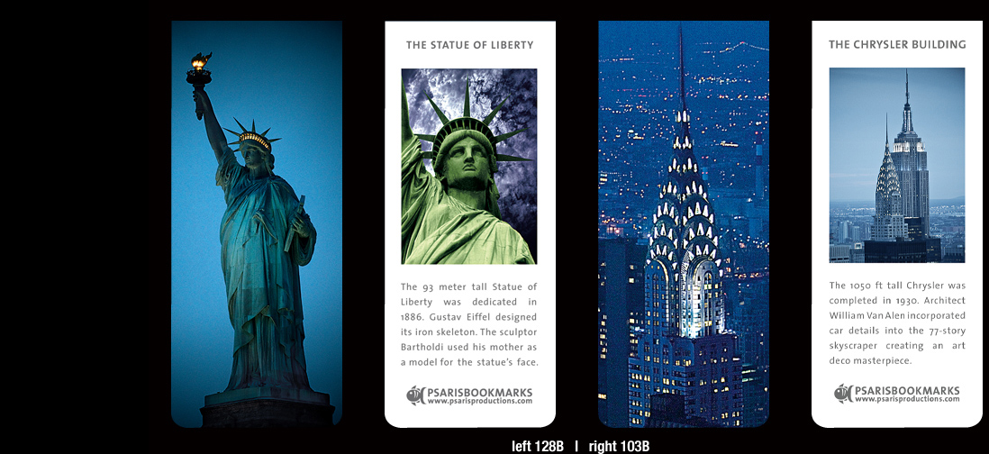 Magnetic Bookmarks New York City | Psaris Productions