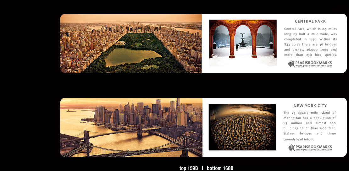 NY Magnetic Bookmarks – Psaris Productions