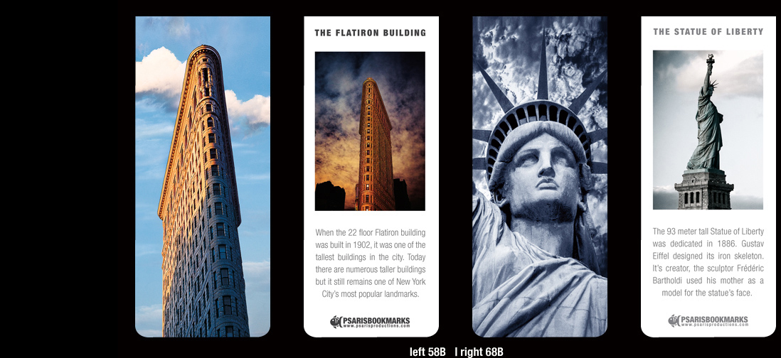 NY Magnetic Bookmarks | Psaris Productions
