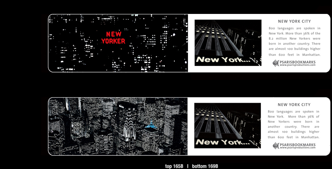 New York City Magnetic Bookmarks – Psaris Productions