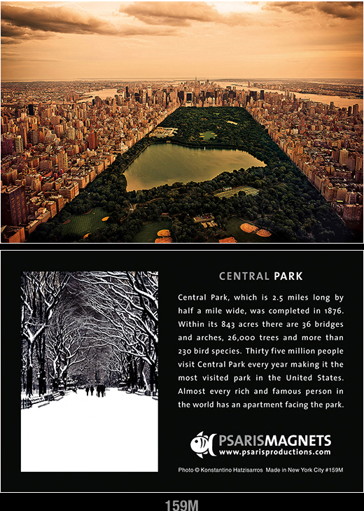 New York City fridge magnets-Psaris Productions